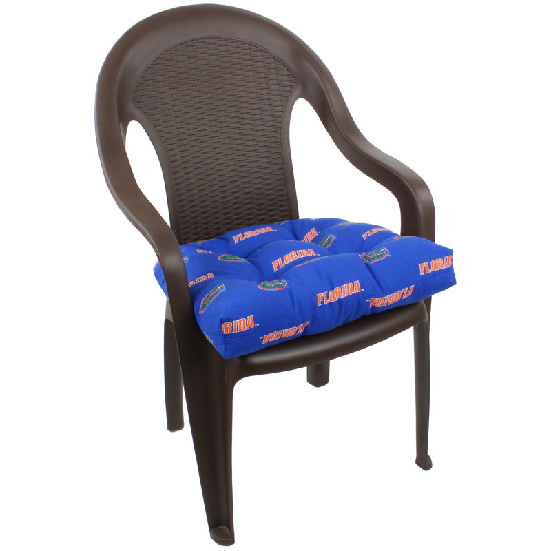 Coussin de chaise d’intérieur/d’extérieur à dîner de floride NCAA