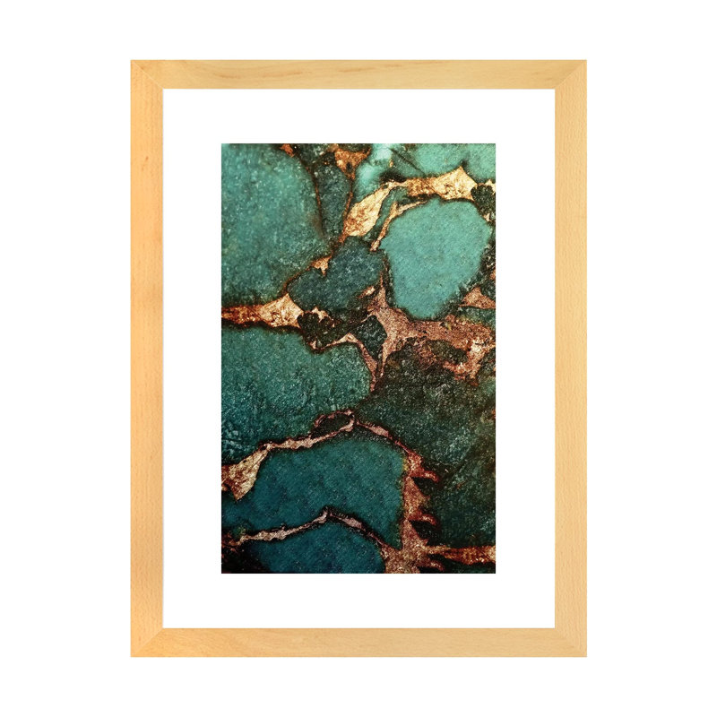 «Emerald» - reproduction d'art, H 24 po x l 16 po x P 1 po, Papier bois naturel