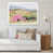 White Picture Framed