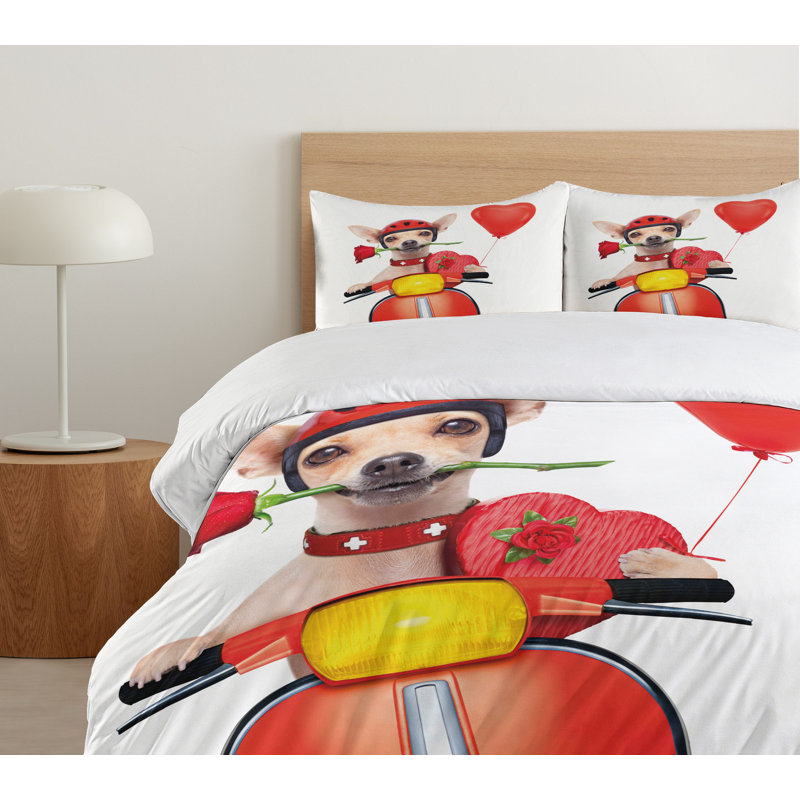 No Duvet Cover, Queen Duvet Cover + 2 Standard Shams