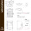 Meuble-lavabo simple 24 po avec plateau en céramique Cayden-1492400938