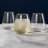 Libbey Stemless All Purpose Tapered Wine Glass, 16-ounce, Set of 6