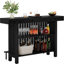 Unité de bar 63 po Modern Black