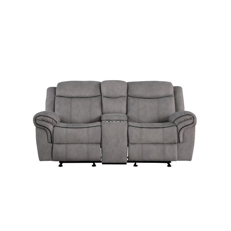 Hutson Fabric 80'' Reception Loveseat