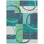 Tapis rectangulaire Aleh avec envers antidérapant-43605603