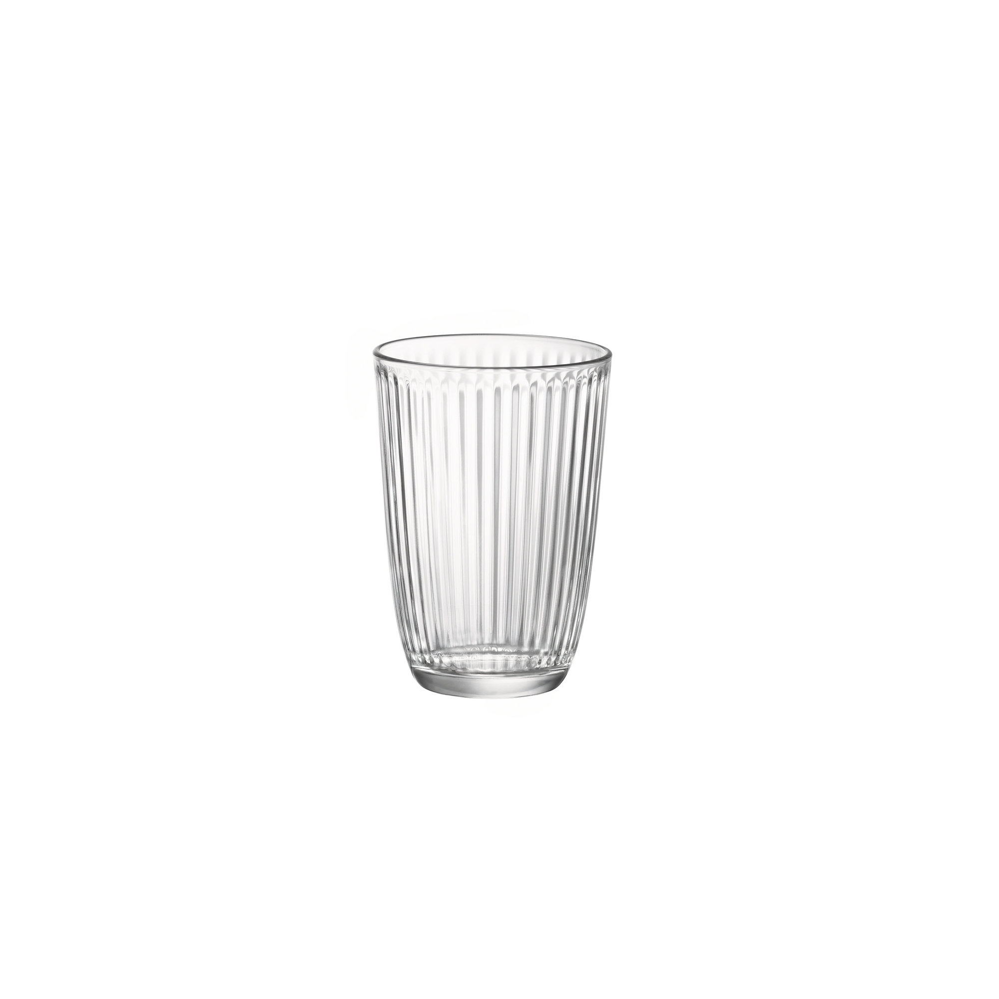 Line Water Drinking Glasses, 13.25 oz., White