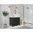 Sonoma 36 In. W X 22 In. D Center Sink Bathroom Vanity In Blacktop With Cove Edge Quartz-110532771