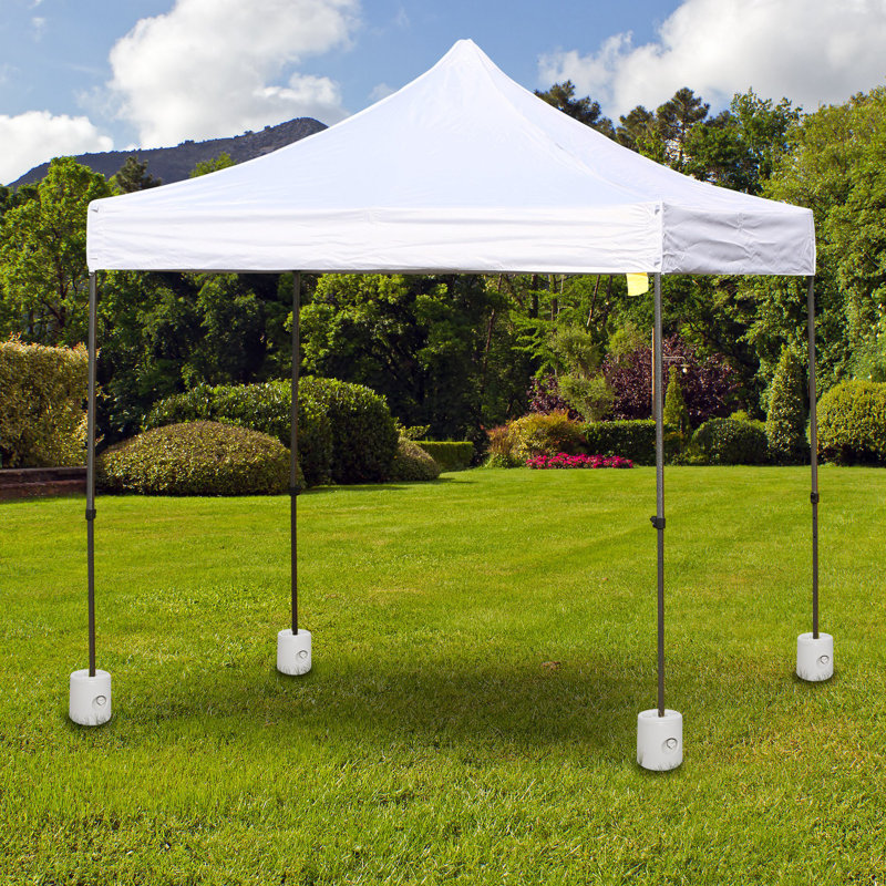 Dakota Fields White Plastic Weight for Gazebo