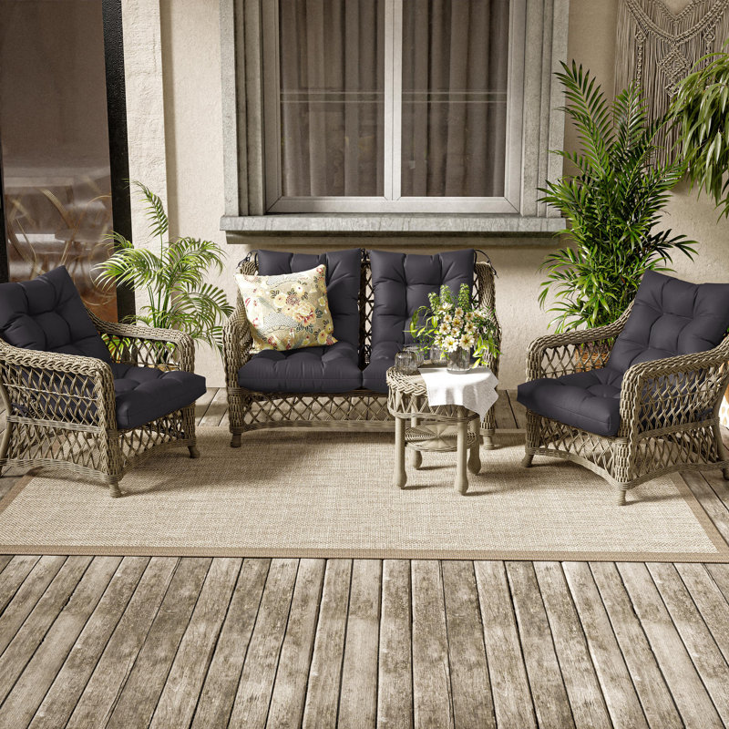 Outdoor/Indoor Seat / Back Cushion, Gray