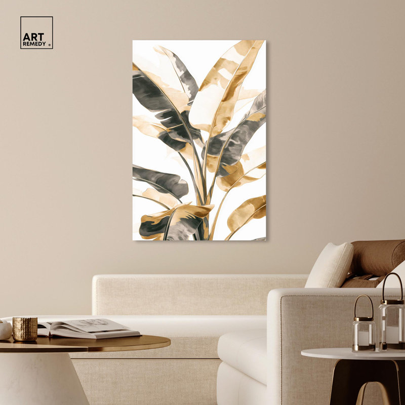 Art, art élégant, toile lustrée I, H 54 po x l 36 po, Toile tendue