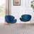 Kuhlman Velvet Side Chair Dining Chair-1857191658