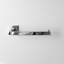 Line Toilet Paper Holder - Wall Mount - 6" Brass/Polished Chrome-502215175