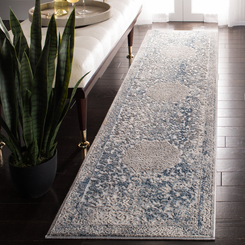 Tapis abstrait Mainor Performance, Tapis de couloir 2 pi x 8 pi