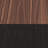 Eclipse 78 Inch High Bookcase Pier, No Assembly Required, Clove And Natural Walnut Finish