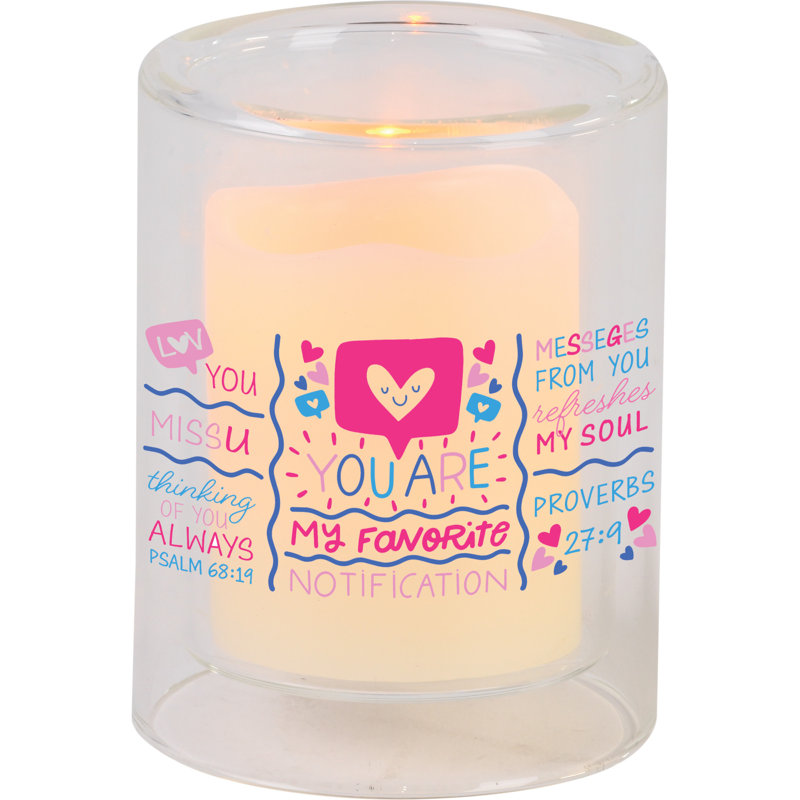 Bougeoir Votive You Are My Favorite