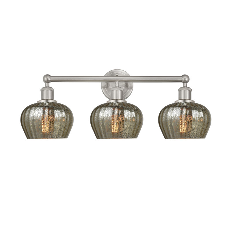 Noille 3 - Light Dimmable Vanity Light, Mercury, Brushed Satin Nickel