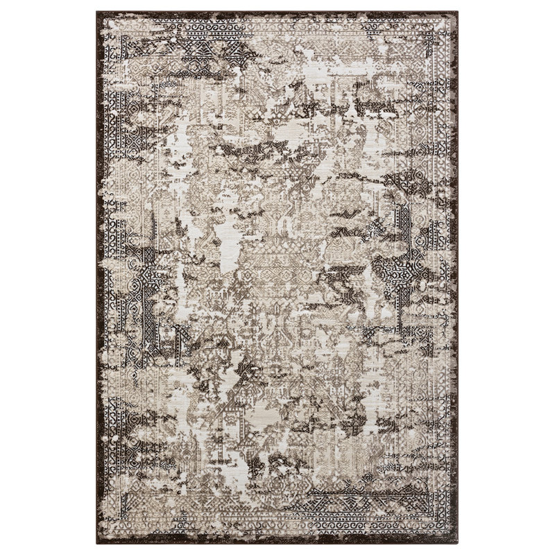 Tapis Boho, Rectangle 7 pi 10 po x 10 pi 10 po