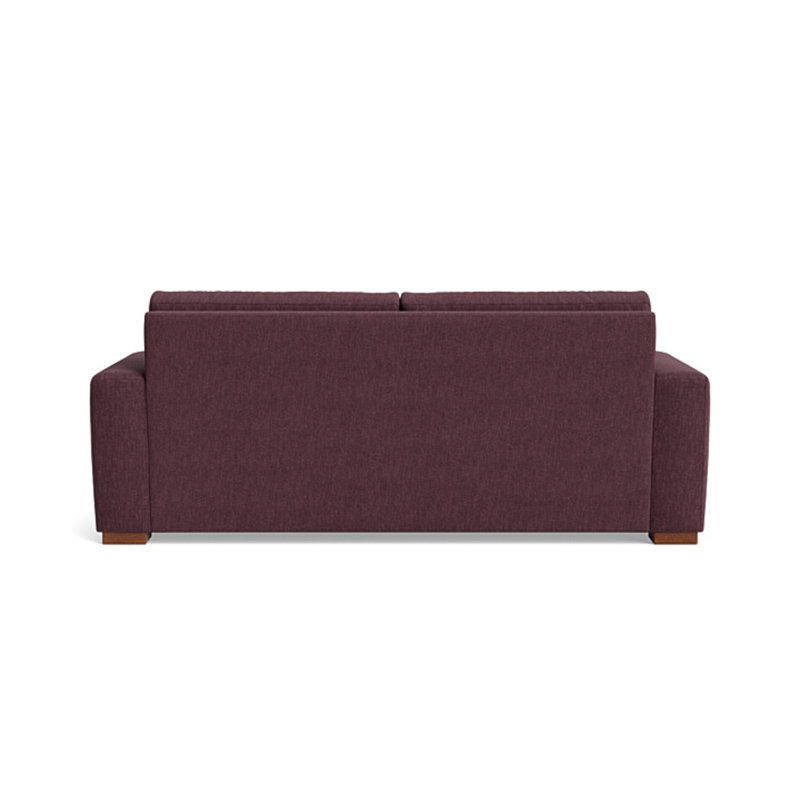 Couch Potato Sofa (85"), Performance Weave - Aubergine