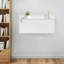 29.9" Modern Simple Multifunctional Wall Mounted Floating Foldable Table Desk Cabinet-699690803
