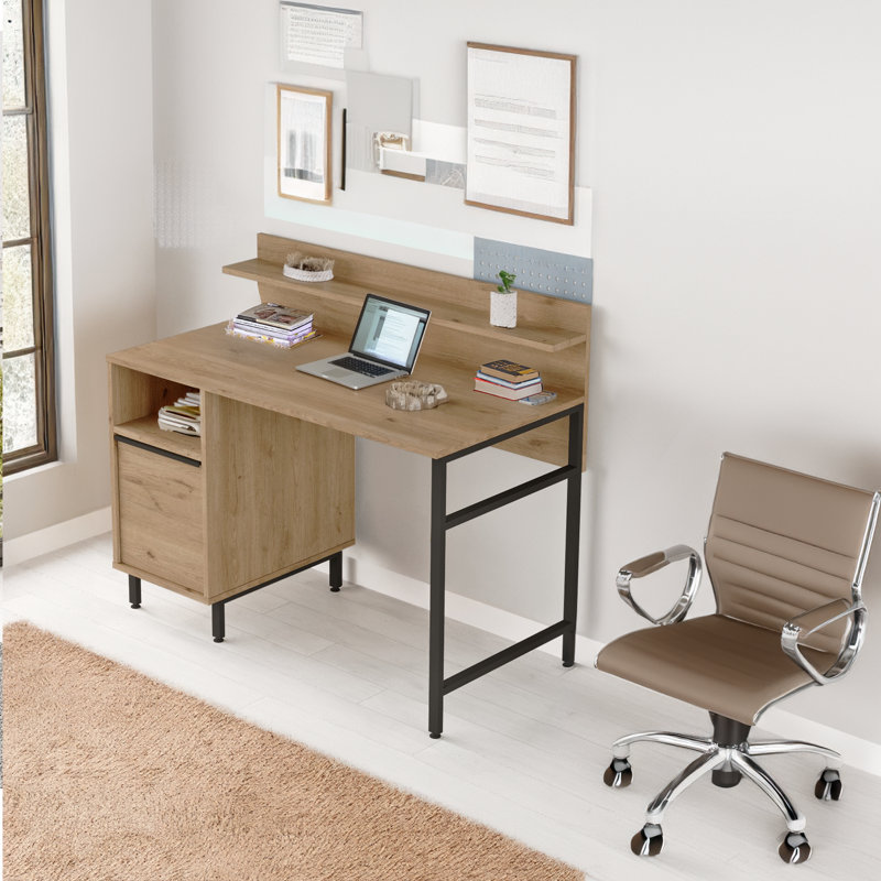 Bureau d'ordinateur avec cabinet Milijana