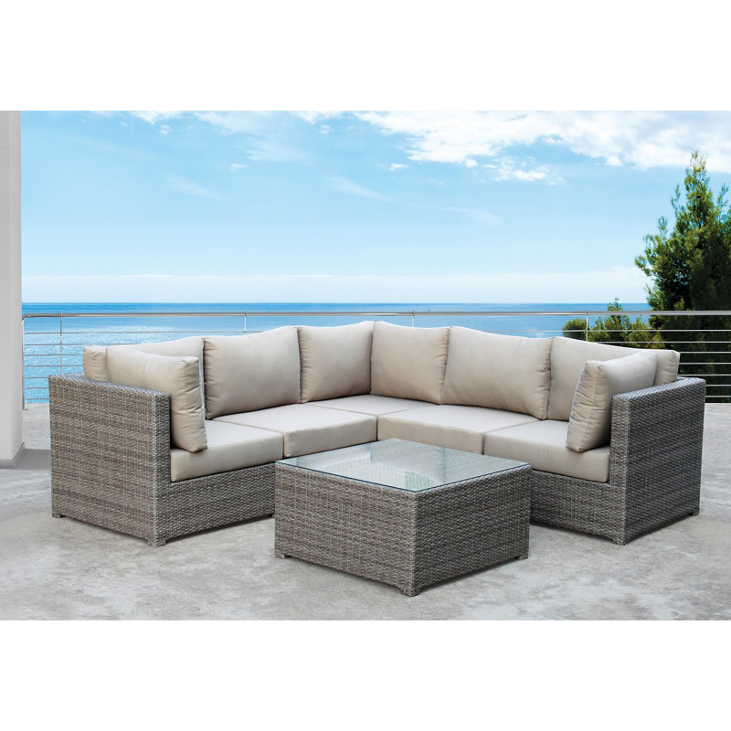 Table basse en verre Hardman