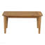 Table basse d'extérieur en bois d'acacia
