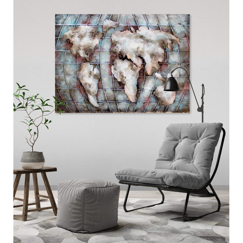 Mundo Magnfico metal print