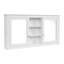 Armoire à pharmacie murale 55 "avec tablettes réglables et miroirs doubles Myvex-126677460