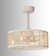 18.5'' Remote Control Reversible Vintage White Ceiling Fan With Lighting Kits For Living Room/Bedroom