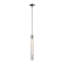 3" E26 Cylindrical Pendant Light, 18" Fluted Glass-193597096-193597271
