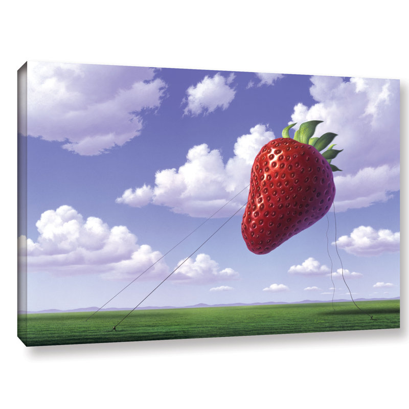 Strawberry Field, impression sur toile, H 32 po x l 48 po