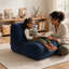 Pouf géant Big Joe Modora pour enfants, tissu Featherridge « Nuit étoilée »-134924387-134924388