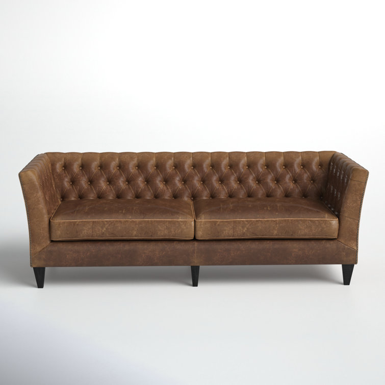 Fairbanks 98'' Leather Sofa