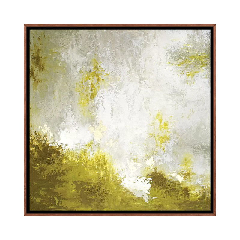 Peridot - Print on Canvas, 66.04 cm H x 66.04 cm W, Classic Brown Wood Framed