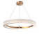 Asscher Dimmable LED Wagon Wheel Chandelier
