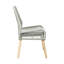 Chaises d'appoint à dossier tissé délavé patiné (ensemble de 2) avec pieds en bois de manguier durables et sièges rembourrés confortables-1816703610-1816703604