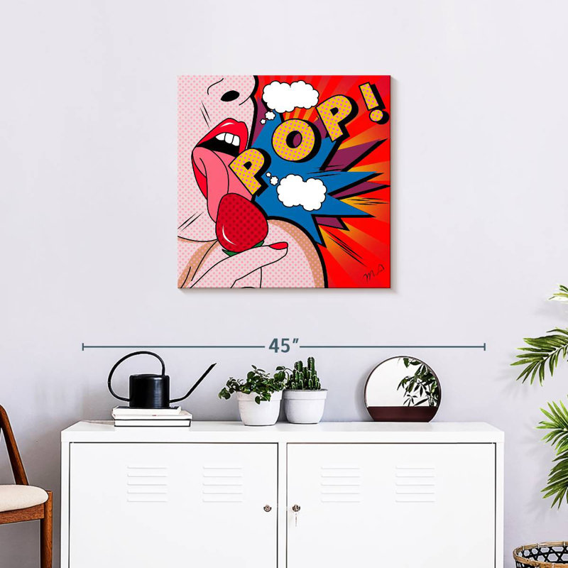 Leisha Pop, 24" H x 24" W