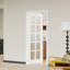 Porte intérieure avec cadre réglable assorti et porte intérieure française en verre givré MDF10 Lite -122909666-122615545