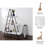 Decorative Resin Giraffe Figurine - Elegant Polyresin Animal Statue for Modern Decor