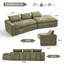 Canapé modulaire Modern-678623276