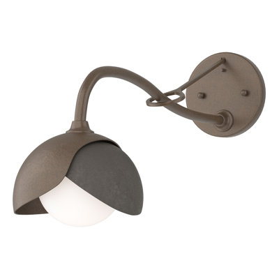 Brooklyn 1 - Light Hardwired Armed Sconce