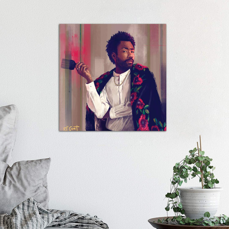 « Gambino » par El’cesart-impression, Toile tendue, H 12 po x l 12 po x P 0,75 po