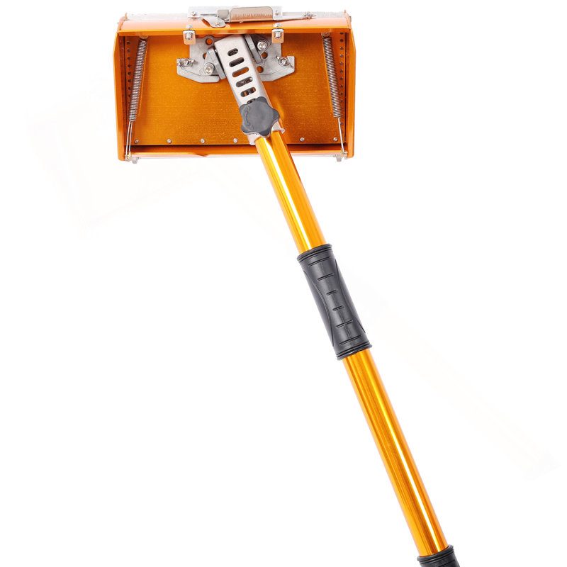 Adjustable Drywall Finishing Tool Plaster Box,With Extendable Handel,With 1PC Mudguard,For Plasterboard Wallboard Sheetrock