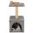 vidaXL Cat Tree Particle board frame, soft plush, sisal rope-789548212