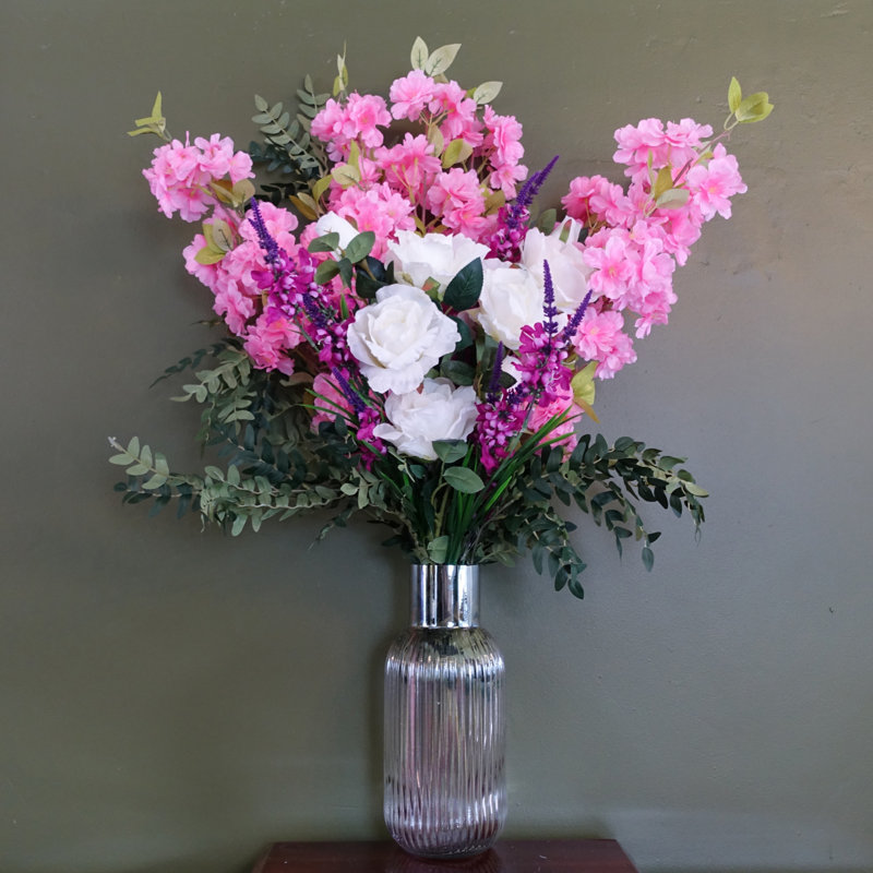 Silk Artificial Arrangement in Vase
