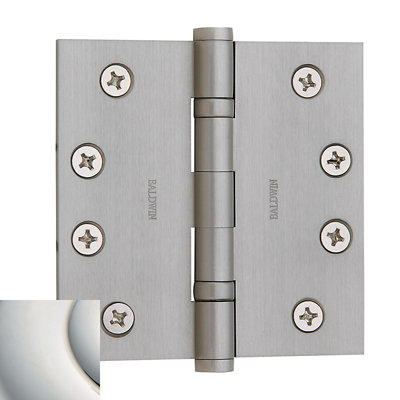 4" H x 4" W Ball Bearing Single Door Hinge