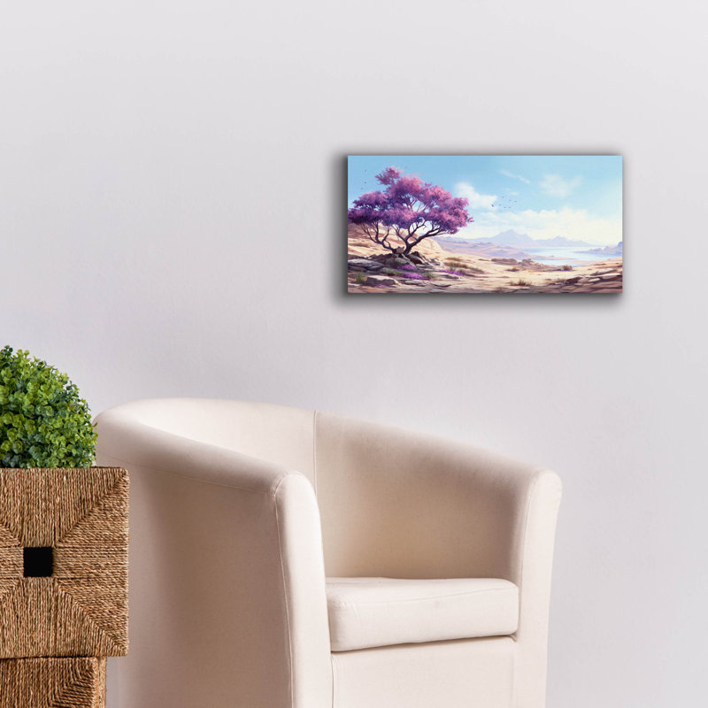 Toile épique Graffiti «Desert Flower» par r3darch0n, 40 po x 20 po, H 12 po x l 24 po x P 0,75 po