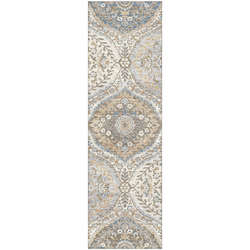 Premium Machine Washable Panels Rug, Runner 2'3" x 7'6"