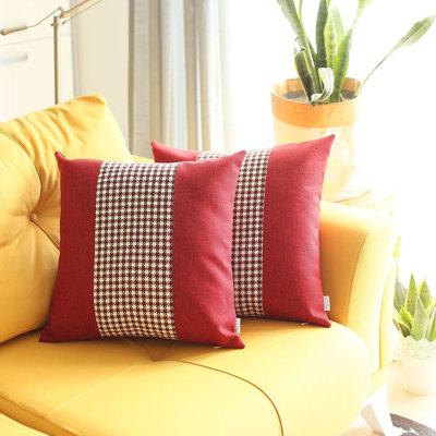 Set Of 2 Center Pillow Covers