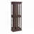 Display Cabinet,Glass Storage Cabinet Glass Wine cabinet Wood Frame-1580103692